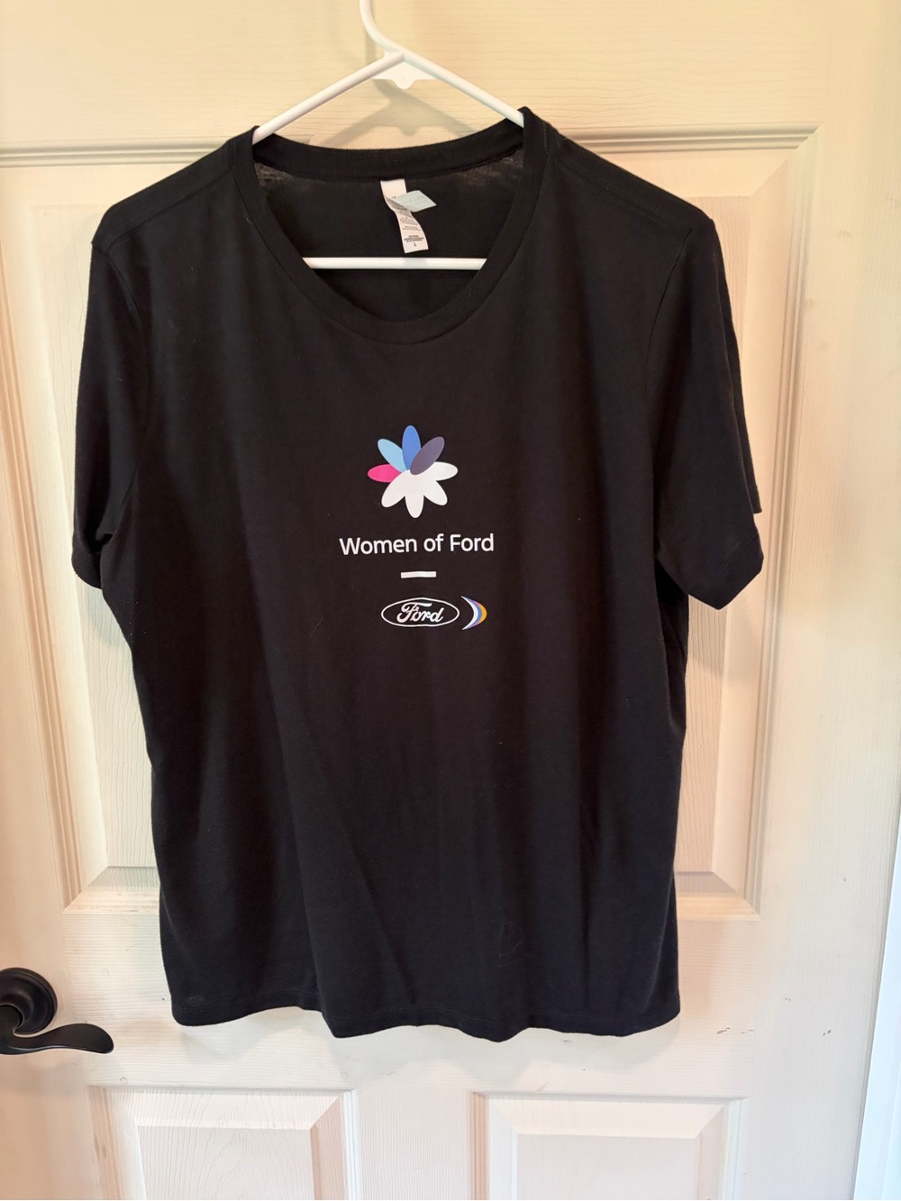 Women of Ford Black Logo T-Shirt* - size L